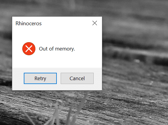 Lỗi Out Of Memory là gì?
