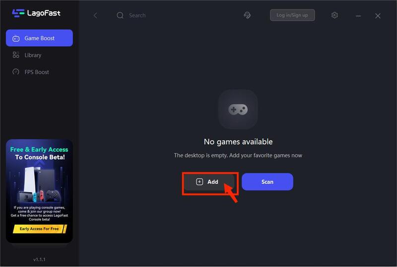 Thủ công: nhấp vào tab Thêm, rồi tìm GTA V trong thư viện trò chơi