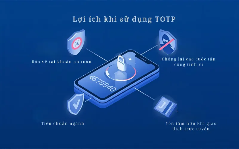 Lợi ích khi sử dụng TOTP