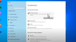 Tìm trình khắc phục sự cố phù hợp cho vấn đề của bạn